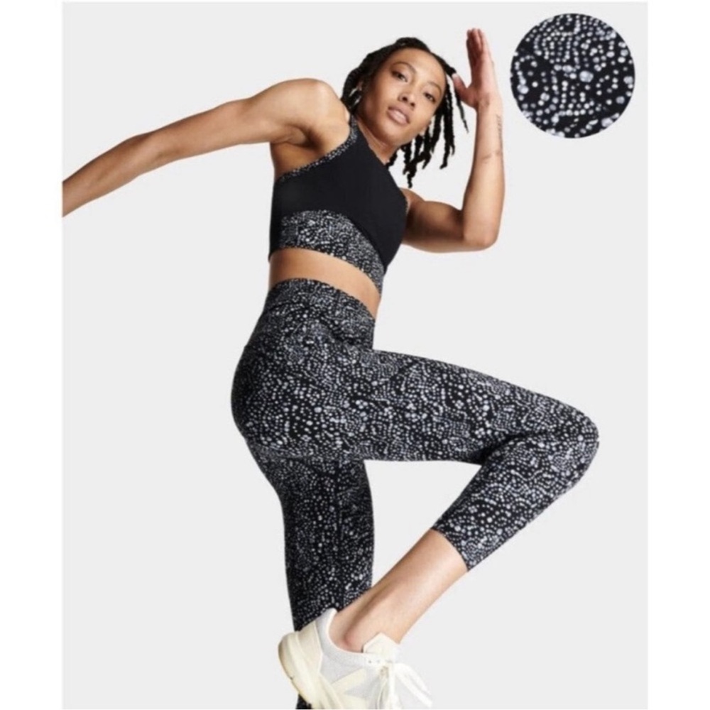 Sweaty Betty Power 7/8 celestial black blue dot M